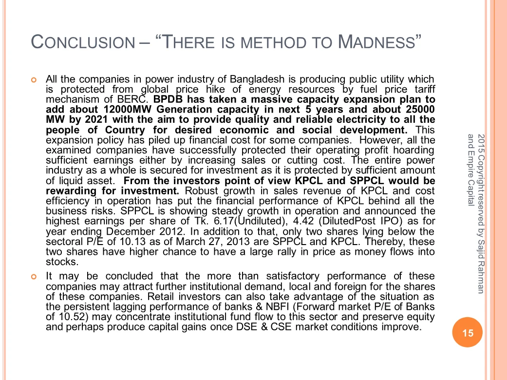 Conclusion — there is method to madness, page 15 of the Does Equity Research Work for Small Investors? report. Select the PDF download for selectable text and source links.